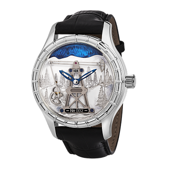 silver man’s Watch НИКА EXCLUSIVE 1165.0.9.01S