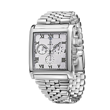 silver men’s watch CELEBRITY 1064.0.9.21H.01