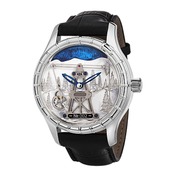 silver man’s Watch NIKA EXCLUSIVE 1165.0.9.01S