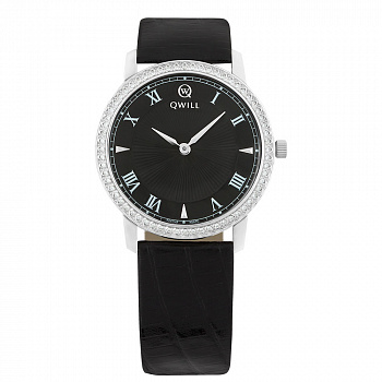 silver woman’s watch QWILL 6050.05.14.9.51A